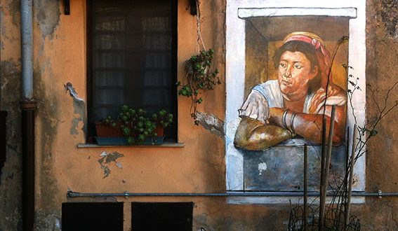 Rocca di Papa – satul ca un&nbsp;șevalet